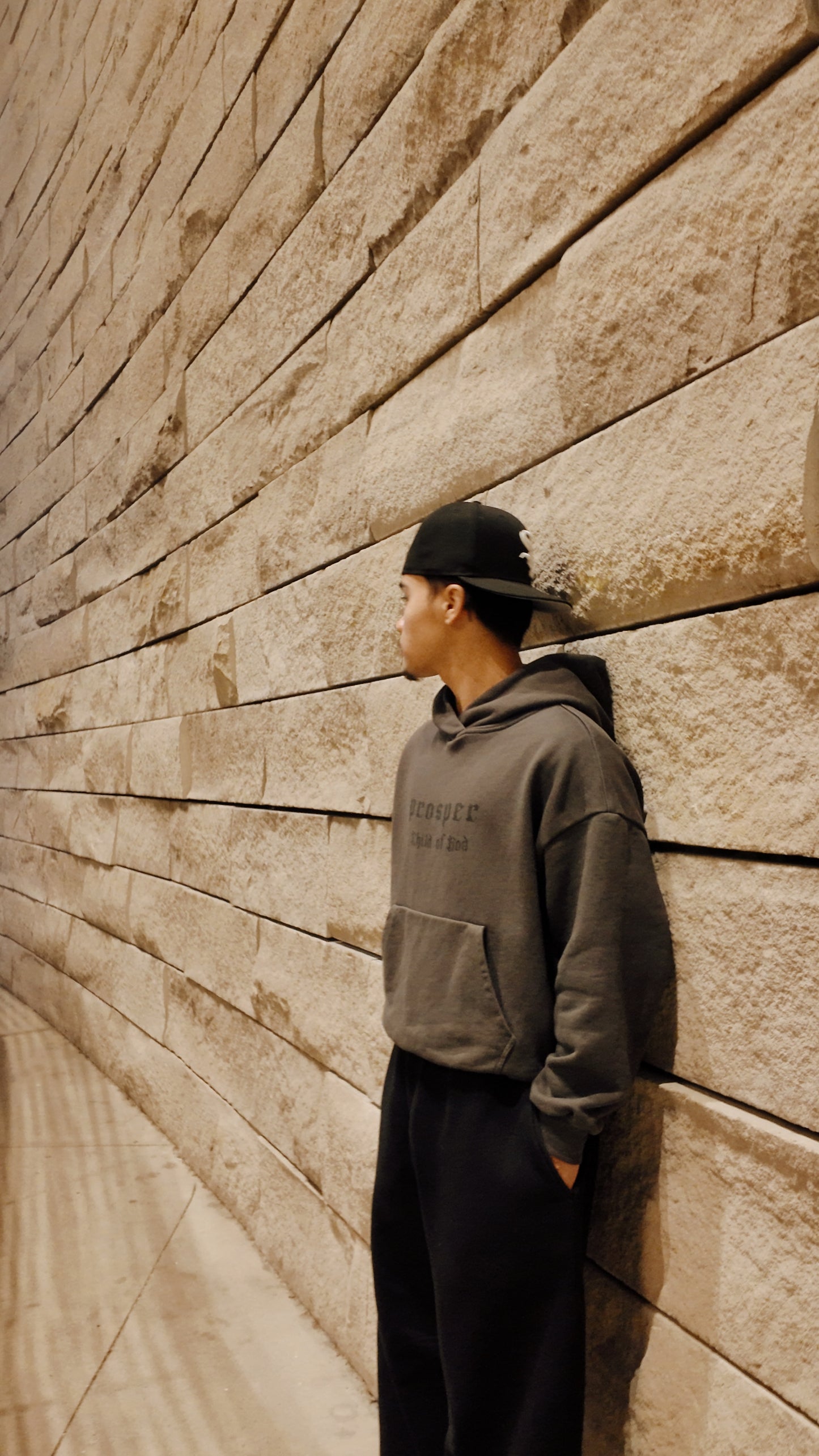 Child of God | PROSPER | cropped heavyweight hoodie.