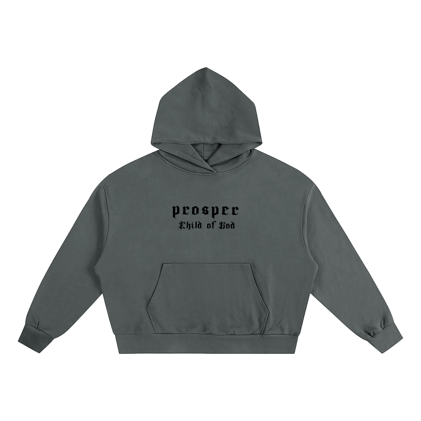 Child of God | PROSPER | cropped heavyweight hoodie.