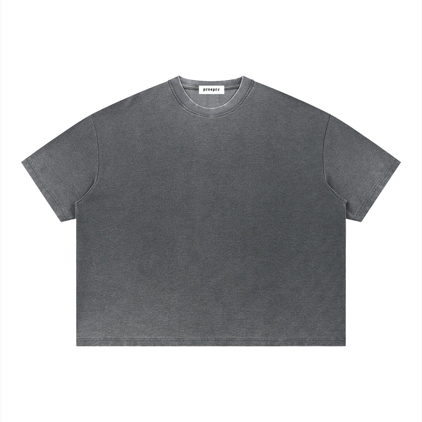 Continue | PROSPER | baggy heavyweight boxy waffle tee