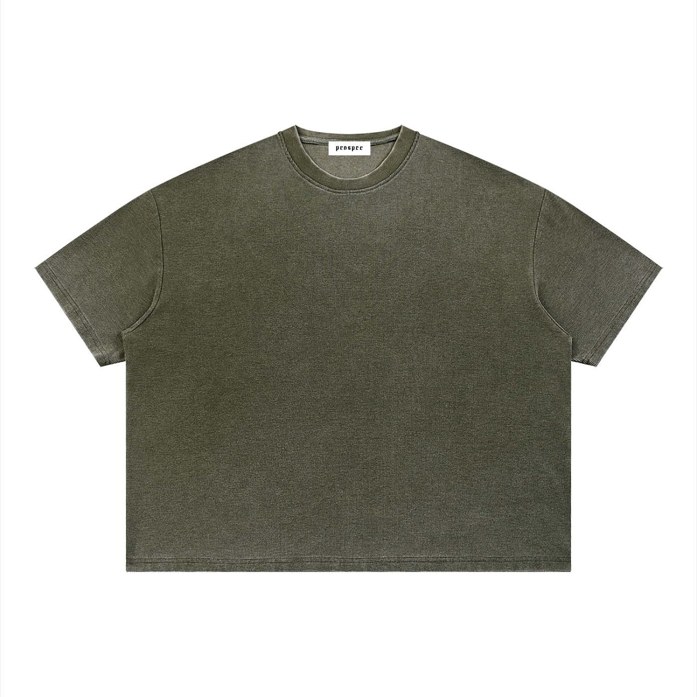 Continue | PROSPER | baggy heavyweight boxy waffle tee