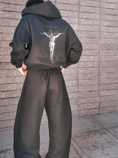 Child of God | PROSPER | cropped heavyweight zip hoodie.