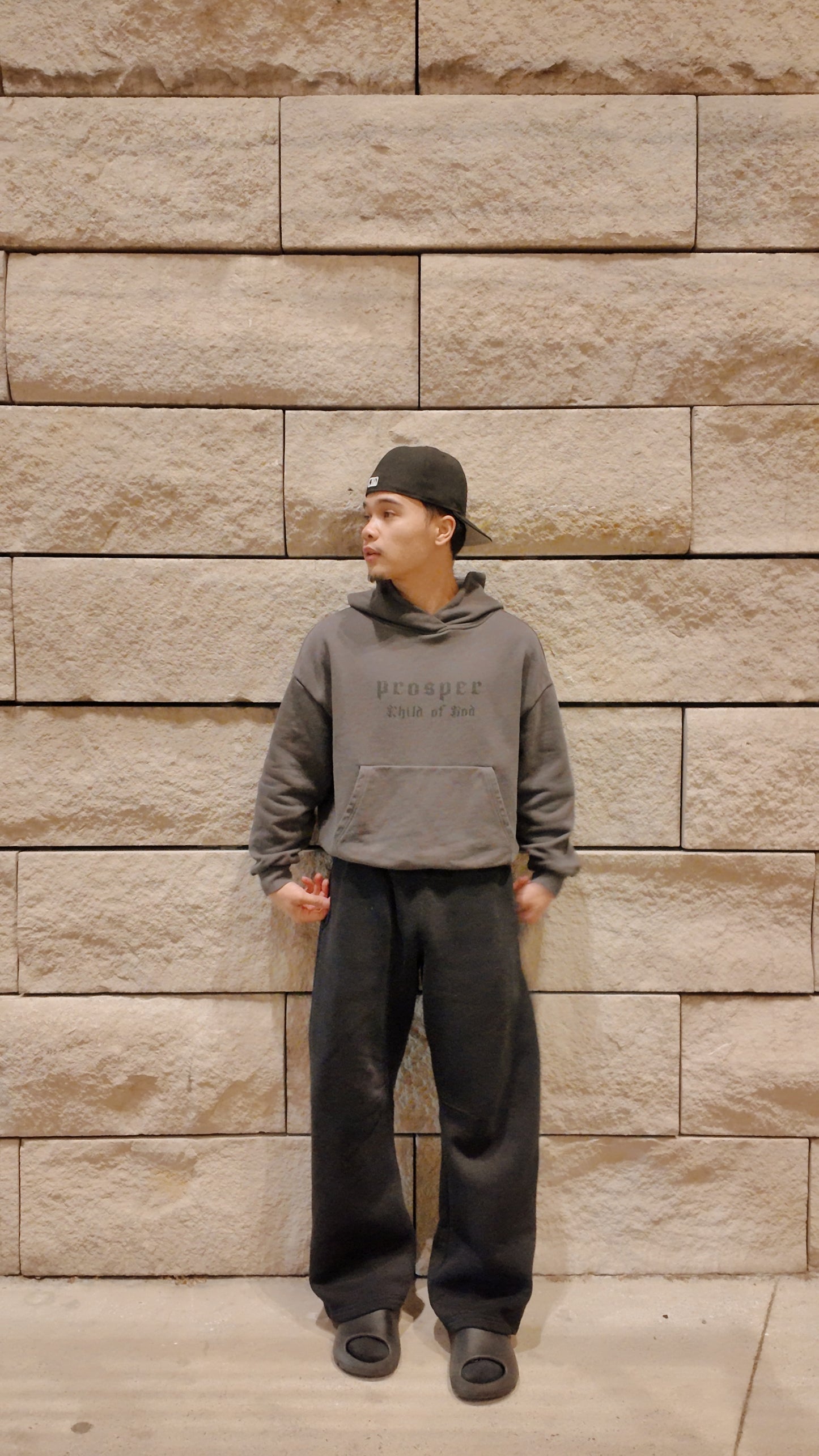 Child of God | PROSPER | cropped heavyweight hoodie.