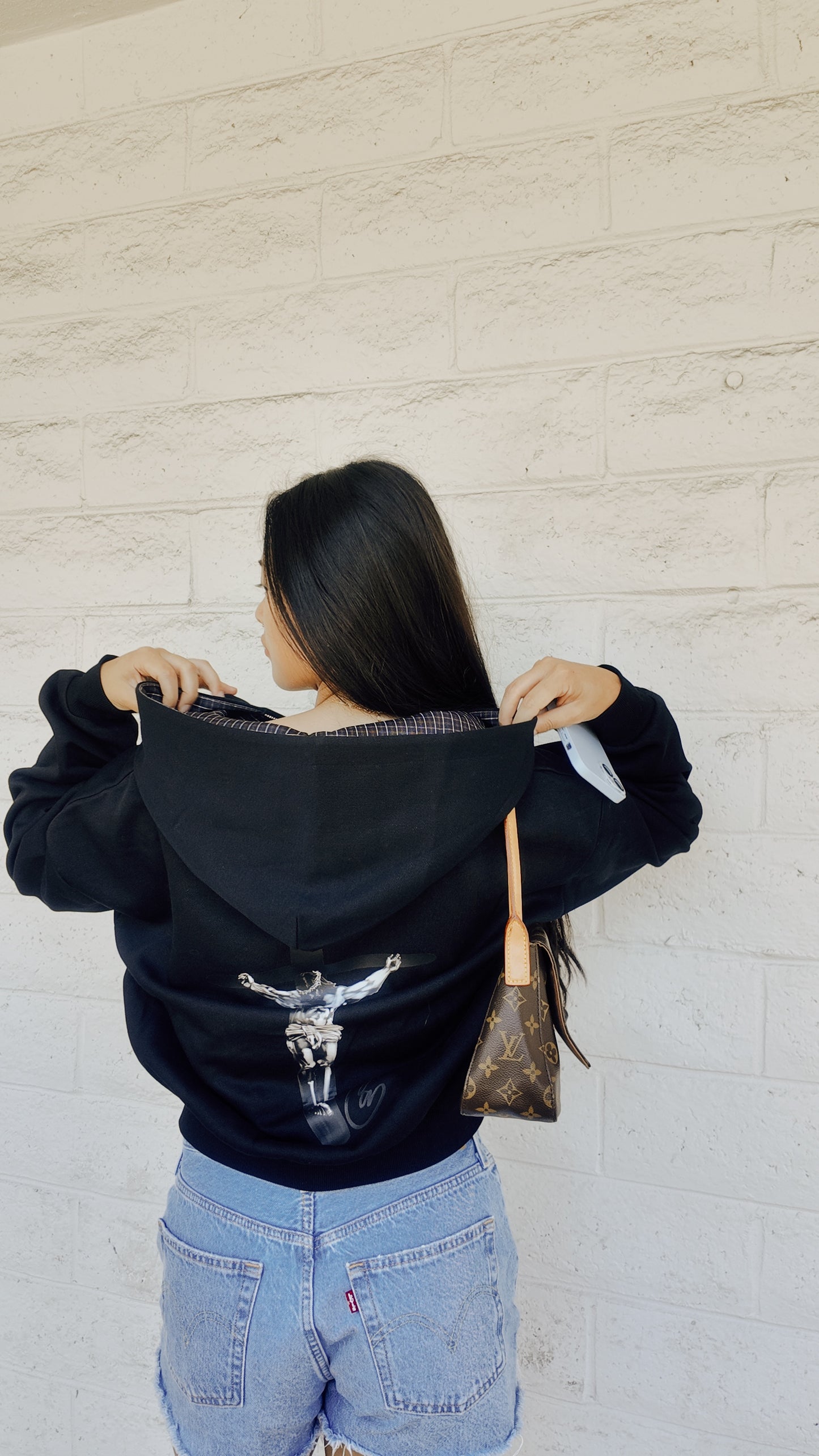 Child of God | PROSPER | cropped heavyweight zip hoodie.