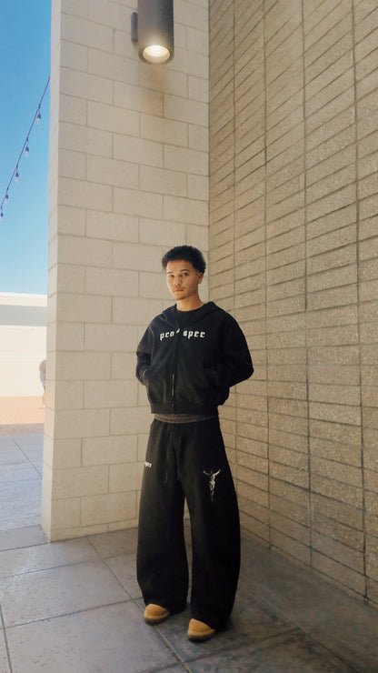 Child of God | PROSPER | cropped heavyweight zip hoodie.