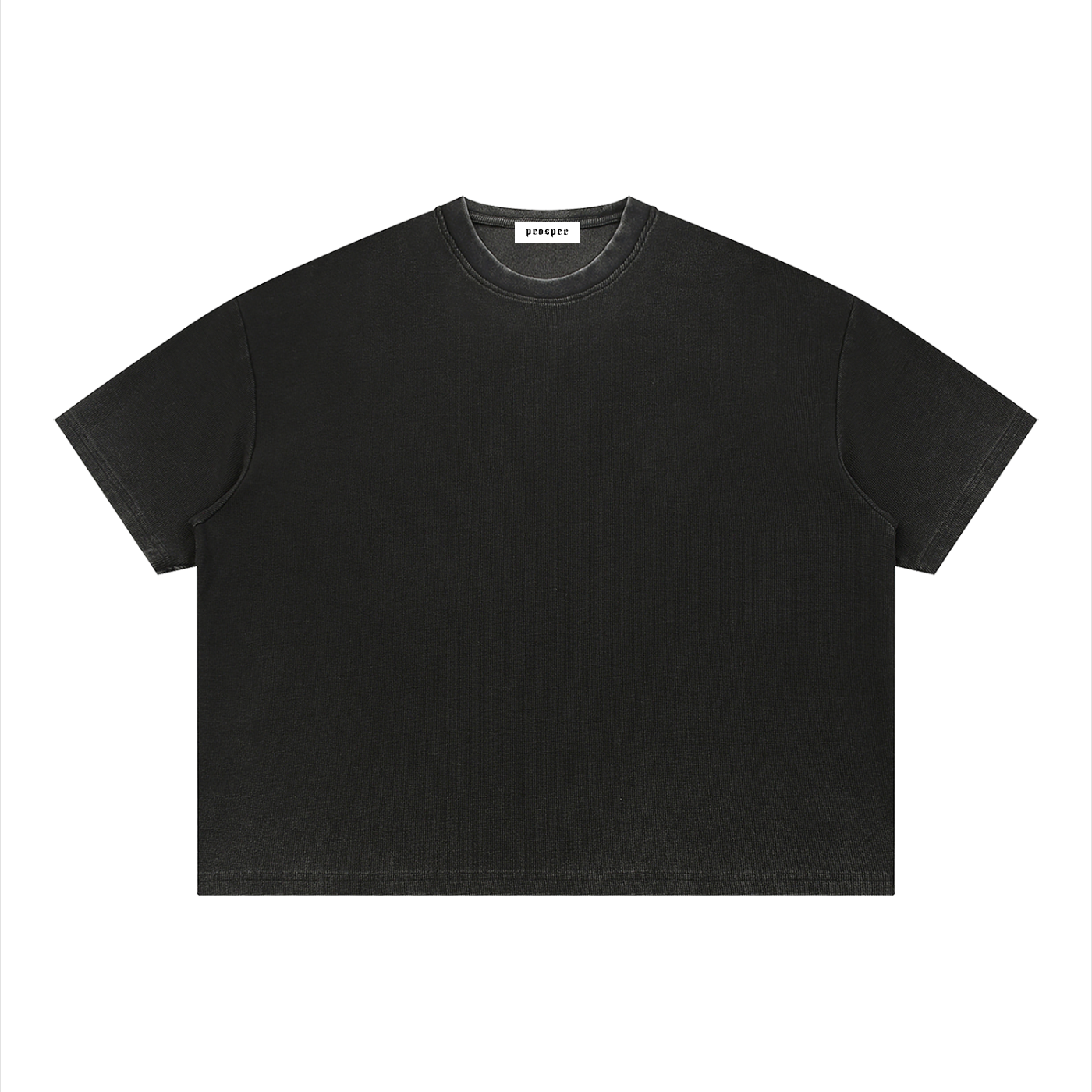 Continue | PROSPER | baggy heavyweight boxy waffle tee