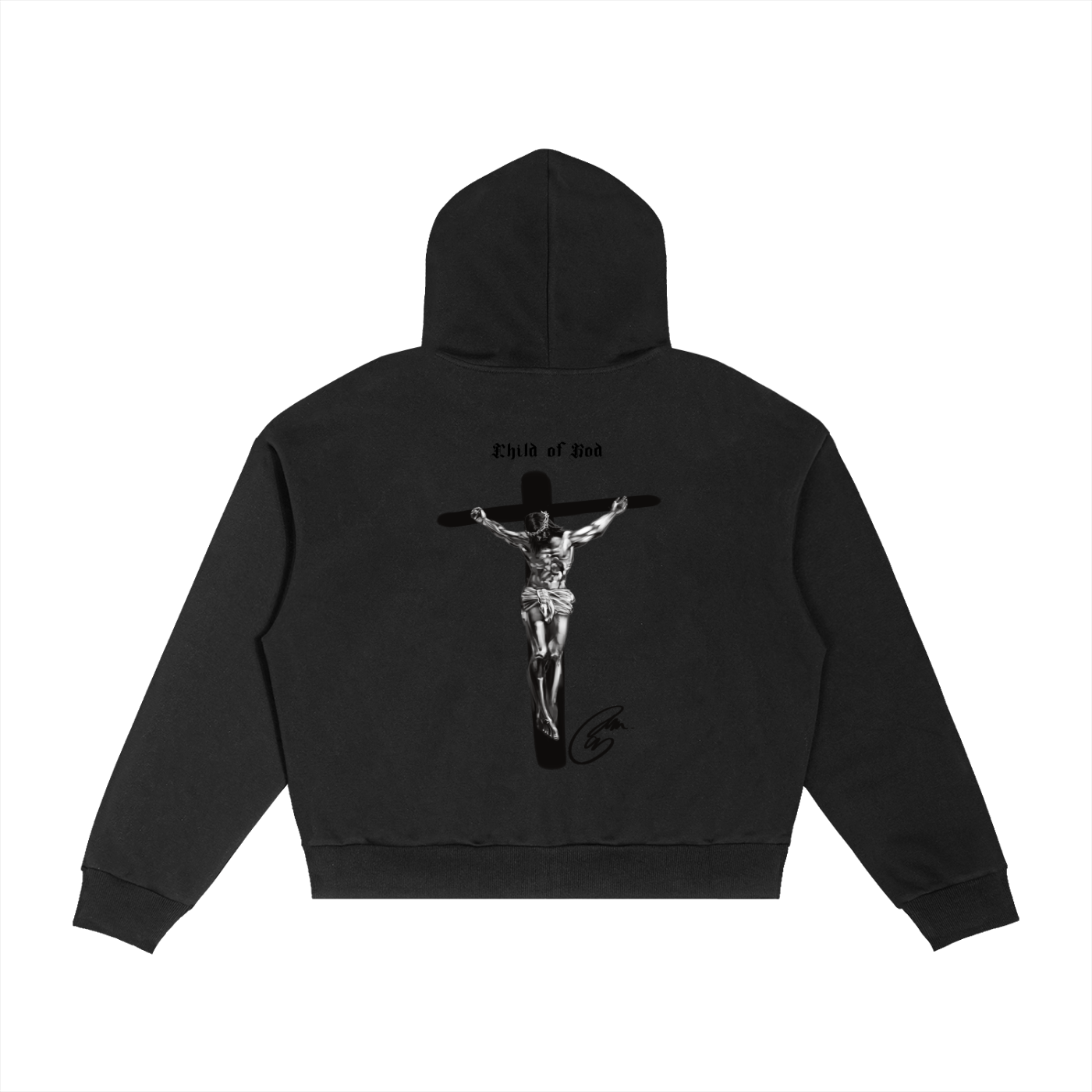 Child of God | PROSPER | cropped heavyweight zip hoodie.